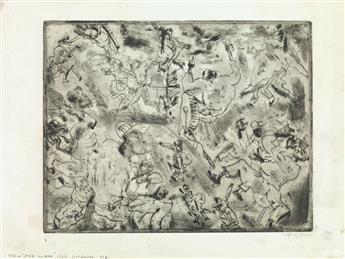 JULES PASCIN Group of 8 prints.